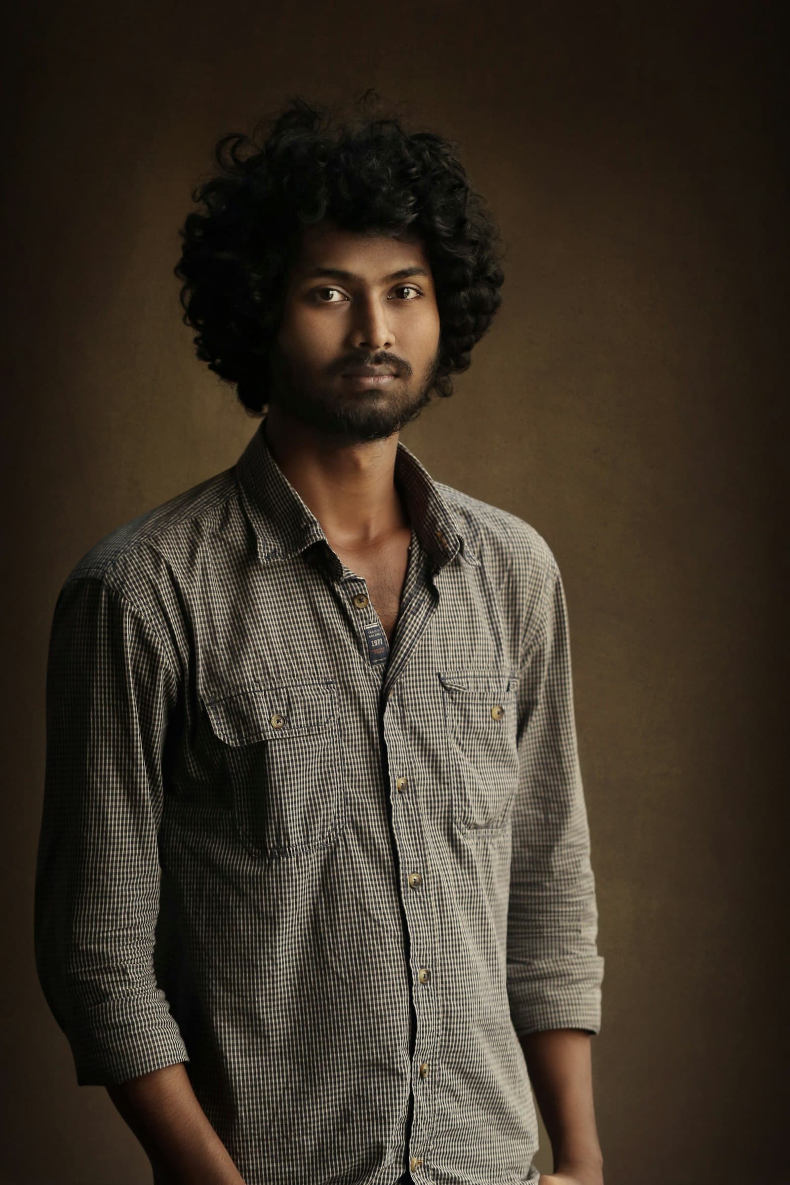 Portrait of a confident man